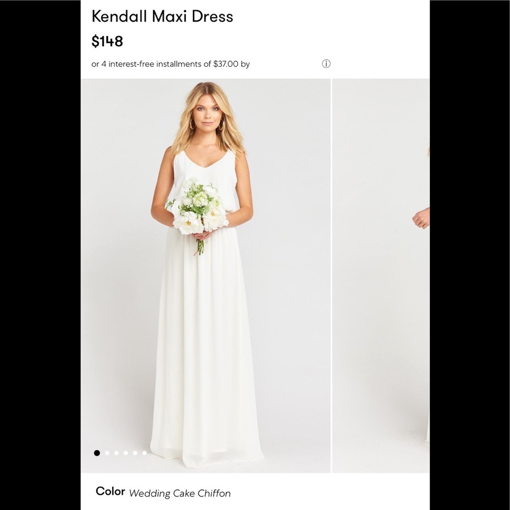 Show me your Mumu - Kendall wedding cake dress